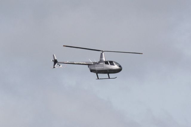 Robinson R-66 (N779HA) - Robinson R-66 (N779HA) departs Sarasota-Bradenton International Airport