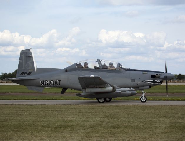 Raytheon Texan 2 (N610AT) - Oshkosh 2013!