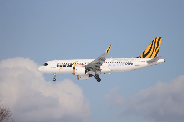 Airbus A320neo (B-50021) - January 01, 2025:TPE-HKD.