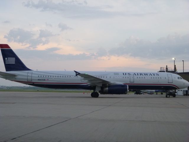 Airbus A321 (N547UW) - U.S. Airways Diversion