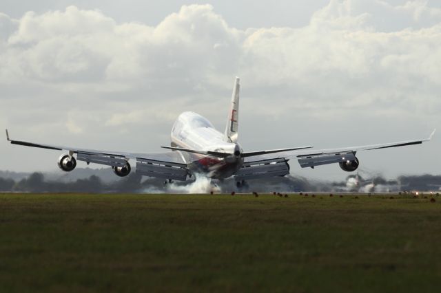 Boeing 747-200 — - Thankfully not all flights by Malaysian Airlines into LHR have been replaced by the A380.