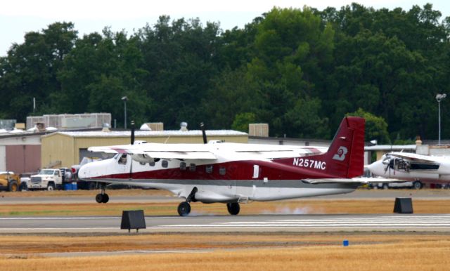 Fairchild Dornier 228 (N257MC) - KRDD - para jump Dornier landing at Redding...