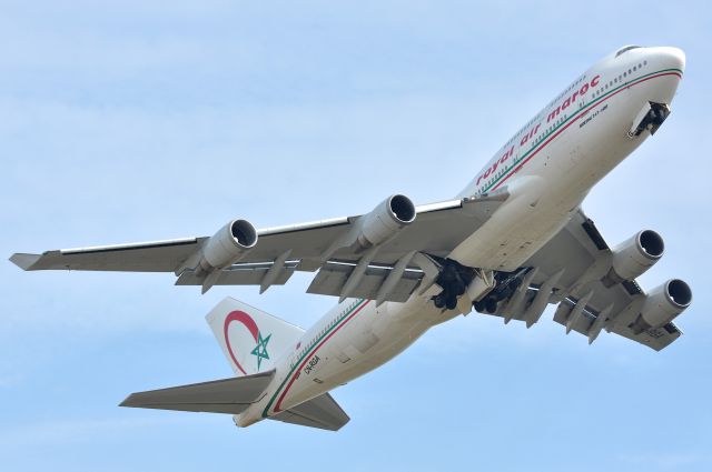 Boeing 747-400 (CN-RGA) - Boeing 747-428 Royal Air Maroc