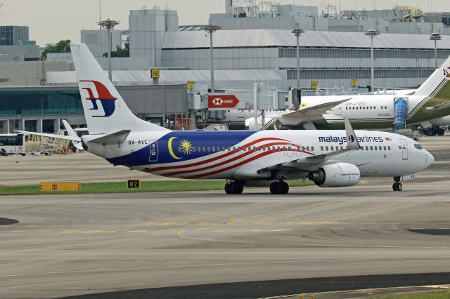 Boeing 737-800 (9M-MXE) - "Malaysia Negaraku" livery