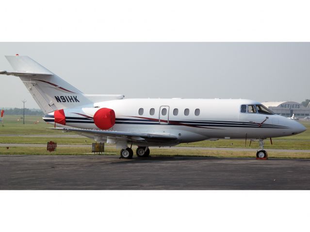 Hawker 800 (N91HK) - Great aircraft. Stand up cabin. Very good range. No location as per request of the aircraft owner.