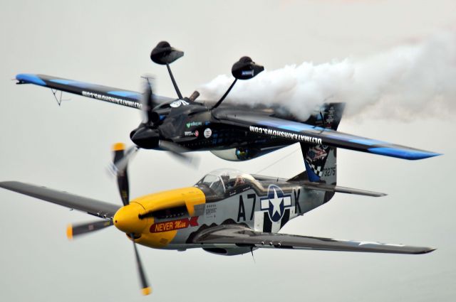 North American P-51 Mustang (N119H) - Rob Holland in his usual attitude