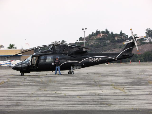 Sikorsky S-76 (N576VP) - Parked at Brackett Field