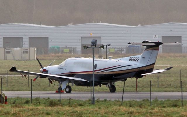 08-0822 — - usaf pilatus pc-12/u-28a 08-0822 at shannon 15/1/17.