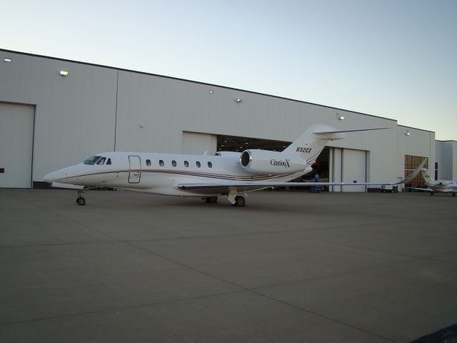 Cessna Citation X (N92CX) - first set of winglets installed on Citation 10.