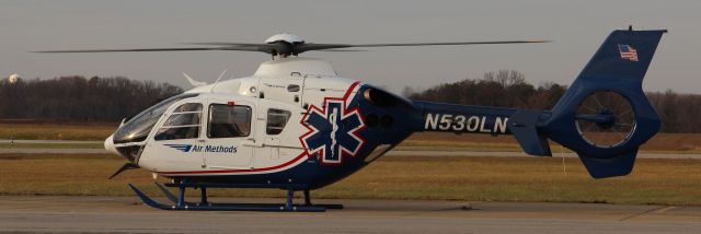 Eurocopter EC-635 (N530LN) - Stopping in for fuel on Dec 10th 2014...