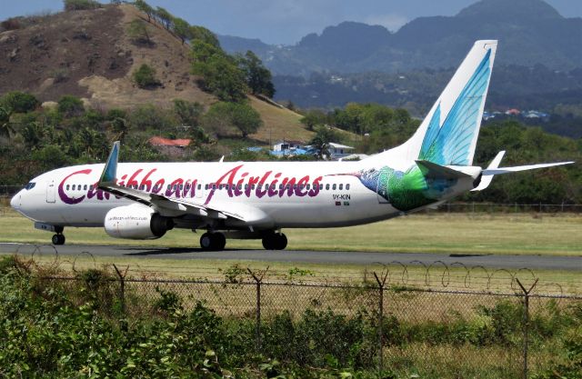 Boeing 737-800 (9Y-KIN)