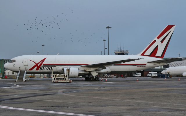 N744AX — - abx air b767 n744ax at shannon 12/1/15.