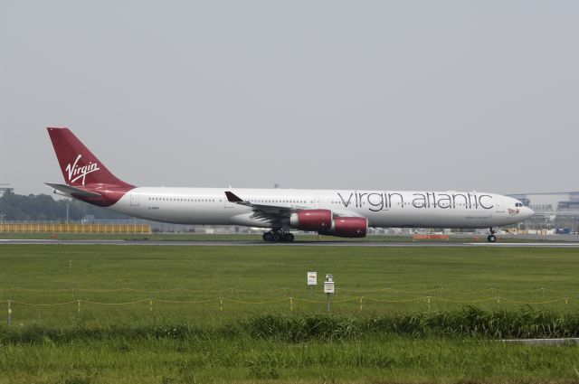 Airbus A340-600 (G-VGAS) - Departure at Narita Intl Airport Rwy16R on 2013/07/10