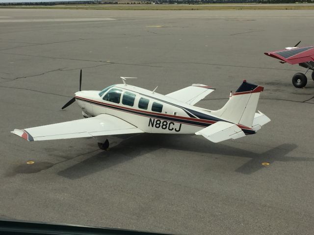 Beechcraft Bonanza (36) (N88CJ) - On the way to Oshkosh!