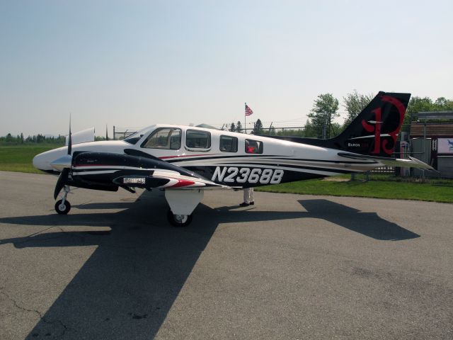 Beechcraft Baron (58) (N2368B) - A brand new aircraft!