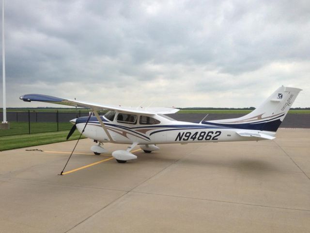 Cessna Skylane (N94862) - Delivery flight at Cessna Factory KIDP