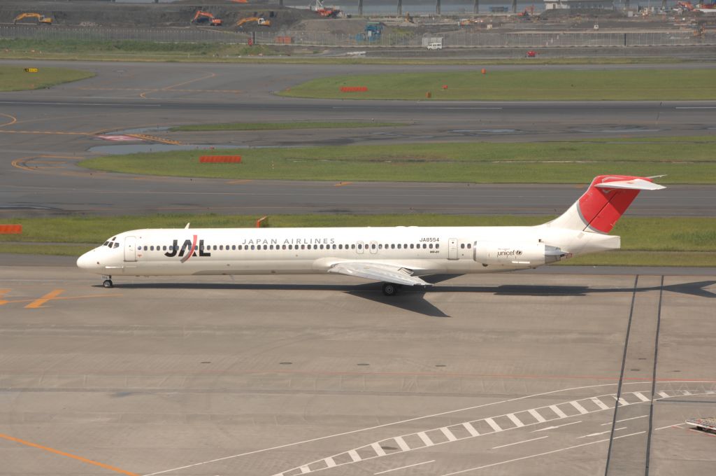 McDonnell Douglas MD-81 (BON8544) - Taxi at Haneda Intl Airport on 2008/6/1