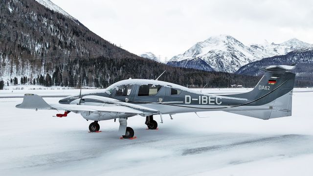 Diamond DA-62 (D-IBEC) - 2019 Diamond DA62, Franconia Air Service, Samedan St.Moritz, Dec 22, 2024