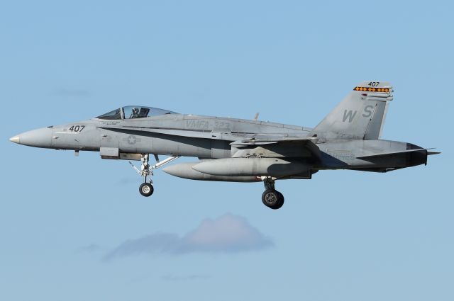 McDonnell Douglas FA-18 Hornet (16-5208) - 'MAZDA 23' from Marine Fighter Attack Squadron 323 (VMFA-323), the Death Rattlers'  based at Marine Corps Air Station Miramar, San Diego, CA   (6/6)