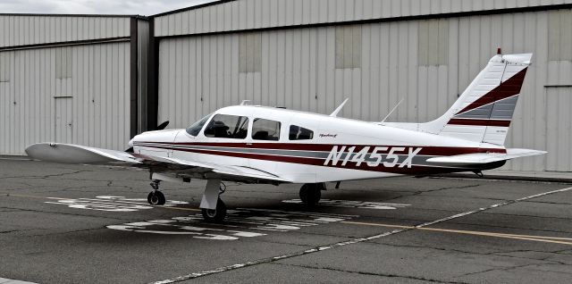Piper Cherokee Arrow (N1455X) - One flat tire later...