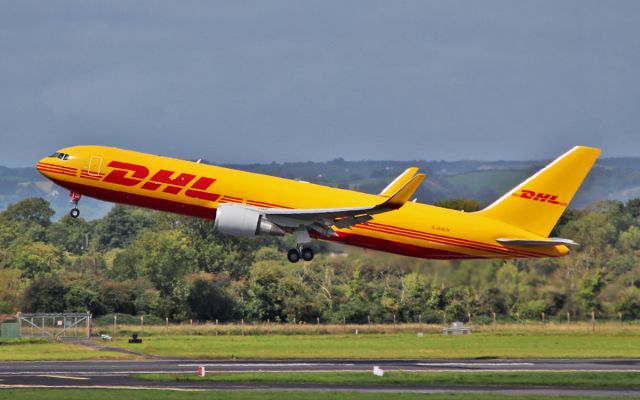 G-DHLH — - dhl b767-3 g-dhlh dep shannon 24/8/15.