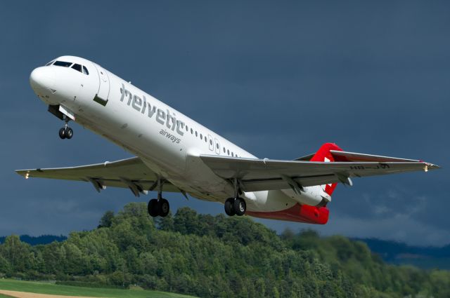 Fokker 100 (HB-JVI)