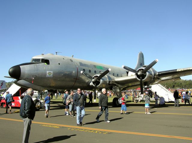 Douglas C-54 Skymaster — - This C54 [DC4] is under Restoration to airworthy condition by HARS Austraila keep up the good work guys it will be great to see her off the ground?.