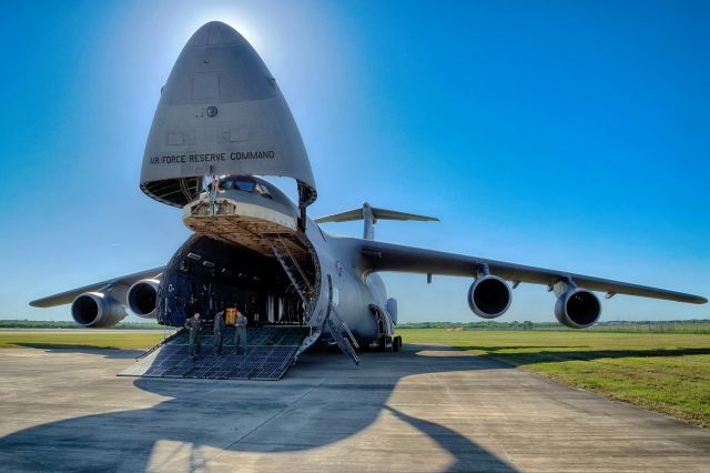 Lockheed C-5 Galaxy (87-0027) - C5M "The City of San Antonio" based here at Lackland AFB 