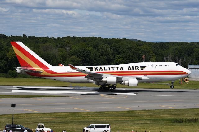 Boeing 747-200 (N708CK) - 2019 New York Airshow (8/24)