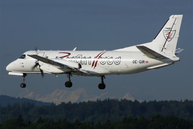OE-GIR — - SAAB 340A  Robin Hood  LSZH Zurich-Kloten Airport  Switzerland  21.June 2011