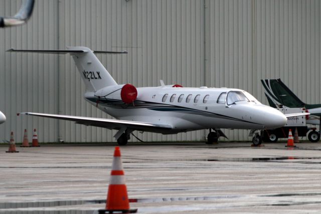 Cessna Citation CJ2+ (N22LX) - Parked on the Banyan Aviation ramp on 28-Nov-17.