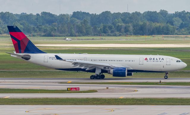 Airbus A330-200 (N853NW) - Delta 87 arrives home from Frankfurt