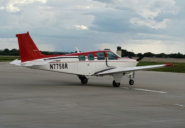 Beechcraft Bonanza (36) (N7758R) - AC on and ready to go