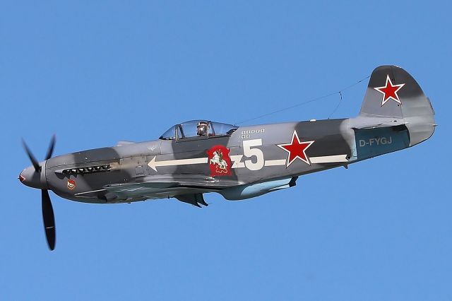 YAKOVLEV Yak-3 (D-FYGJ) - Yakovlev Yak-3M. Photo taken on August 22, 2021.