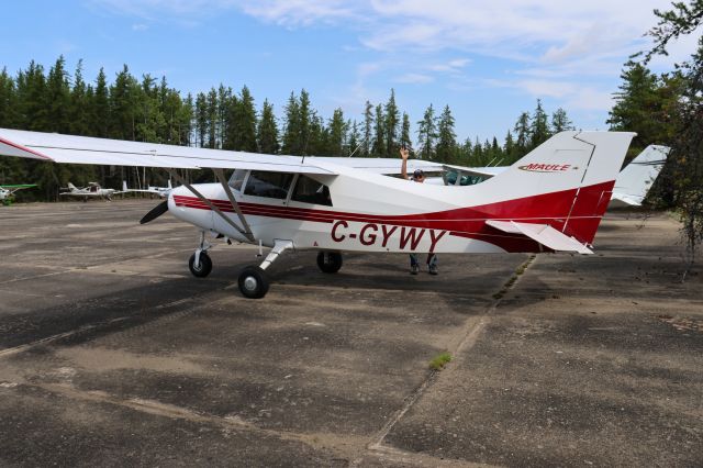 MAULE MT-7-260 Super Rocket (C-GYWY) - C-GYWY Maule MX7 180 RVA à CSQ4 Aéroport de Casey QC. le 02-09-2023 à 11:40