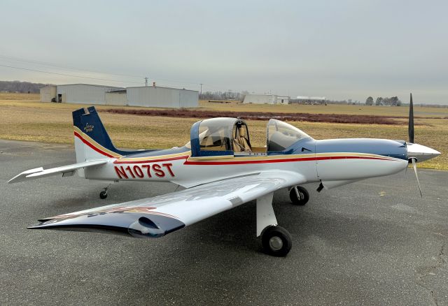 N107ST — - Standing in the Hangar. 