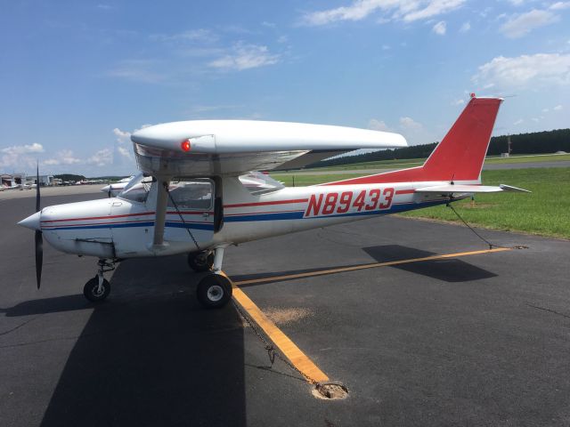 Cessna 152 (N89433) - Bit of a low nose strut but still went flying! July 23, 2020.