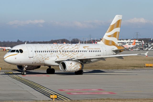 Airbus A319 (G-DBCD) - "Dove" livery