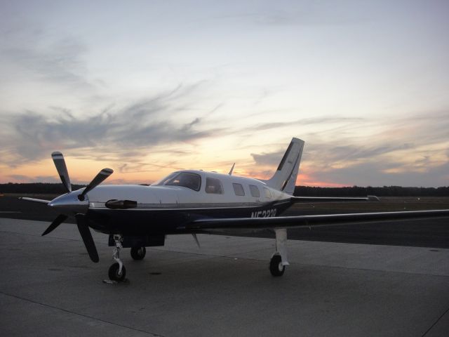 Piper Malibu Meridian (N53238) - Stopped at KMEI en-route from Tucson to Florida.