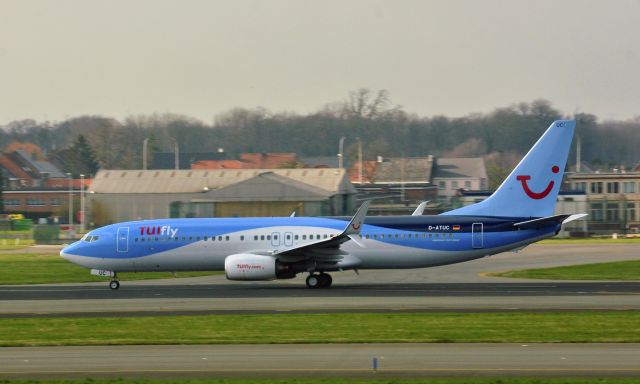 Boeing 737-800 (D-ATUC) - TUIfly Boeing 737-8K5(WL) D-ATUC in Brussels 