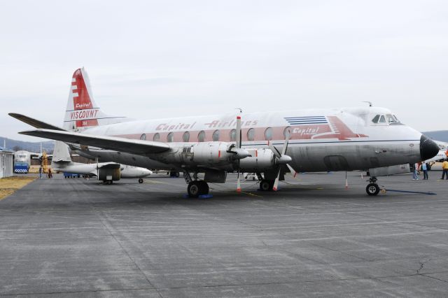 VICKERS Viscount (N7471) - Capital Airlines Viscount on display at the Reading PA Mid Atlantic Aviation Museum.