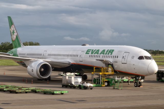 BOEING 787-10 Dreamliner (B-17806) - 27th May, 2025:  Aircraft parked on the apron after operating flight BR 197 from Tokyo Narita.