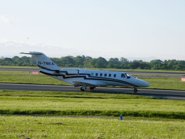 Cessna Citation CJ2+ (G-TBEA) - G-TBEA CESSNA CITATION 525ACJ  CN 525A-0191  DEP MANCHESTER AIRPORT UK ON 14-05-2008