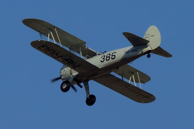 Boeing PT-17 Kaydet (HB-RBG)