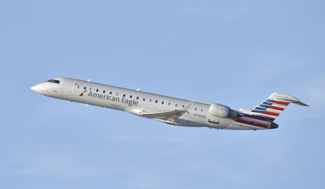 Canadair Regional Jet CRJ-700 (N753SK) - Departing LAX