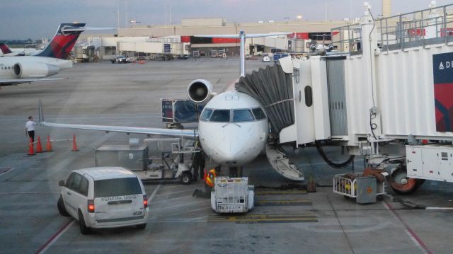 Canadair Regional Jet CRJ-200 — - My plane from Augusta