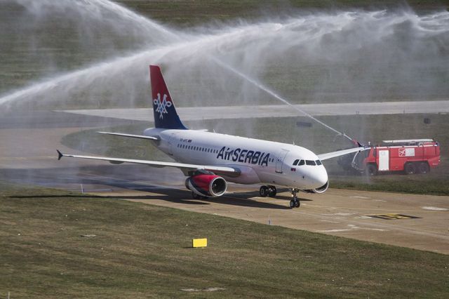Airbus A319 (YU-APC) - New plane in Air Serbia