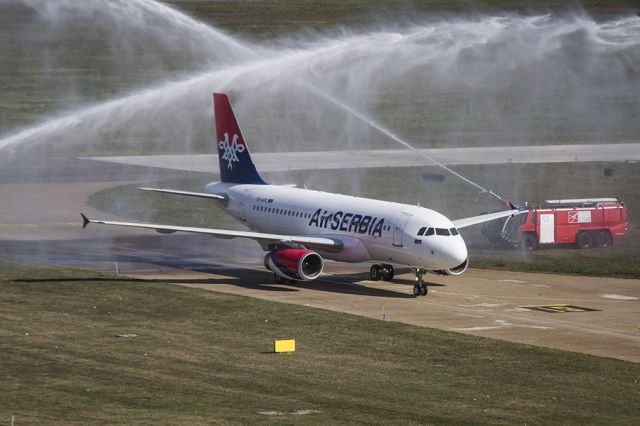 Airbus A319 (YU-APC) - New plane in Air Serbia