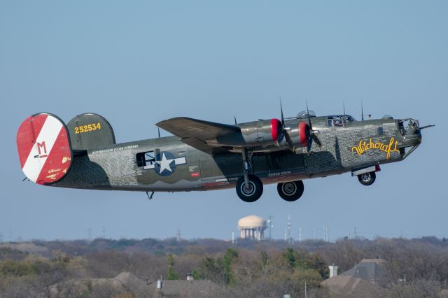 Consolidated B-24 Liberator (N224J) - N224J "Witchcraft" 44-44052 B-24J at Dallas Love Field on March 17, 2019.