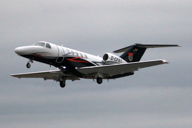 Cessna Citation CJ4 (D-CFRT) - Excellent Air Citation CJ4 airborne off rwy 24 on 30-Jan-24 heading for EHRD as ECA4RT.